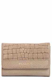 Kerra Croc Embossed French Wallet