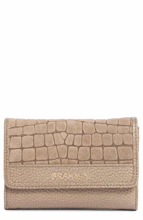 Kerra Croc Embossed French Wallet