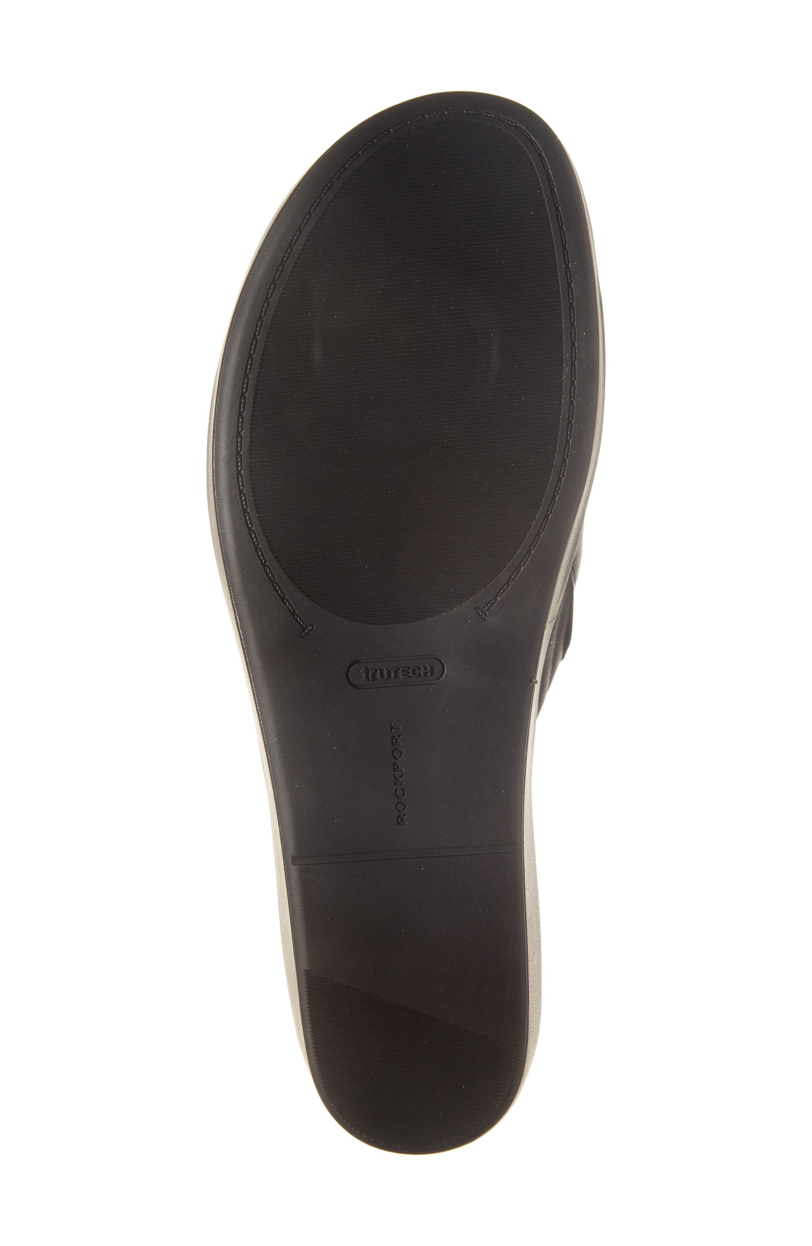 Rockport Aubriella Wedge Sandal, Alternate, color, Black Leather