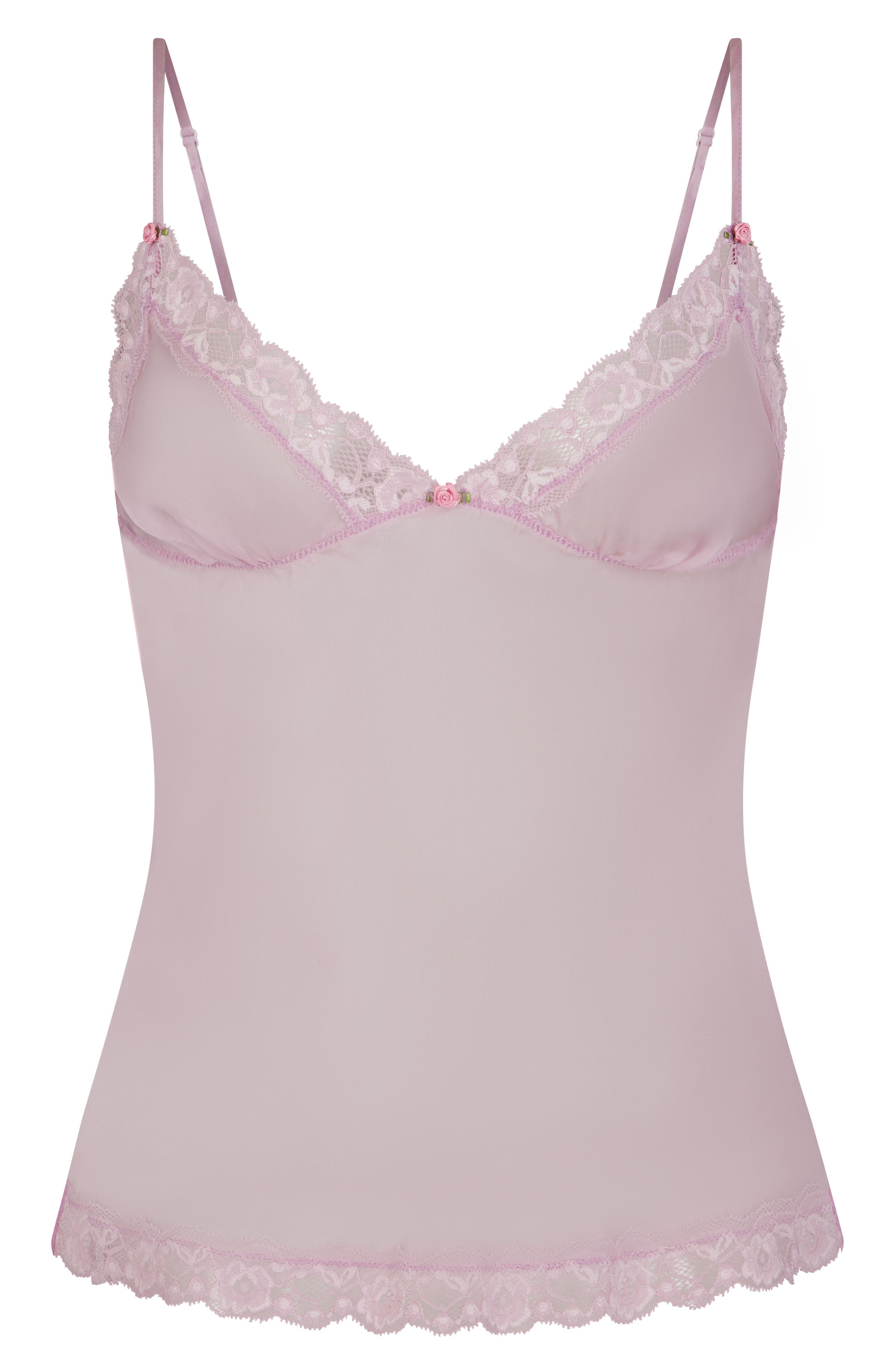 SKIMS Lace Triangle Silk Camisole (Women) | Nordstromrack