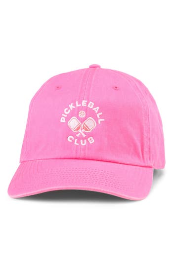 AMERICAN NEEDLE AMERICAN NEEDLE PICKLEBALL CLUB COTTON BASEBALL CAP