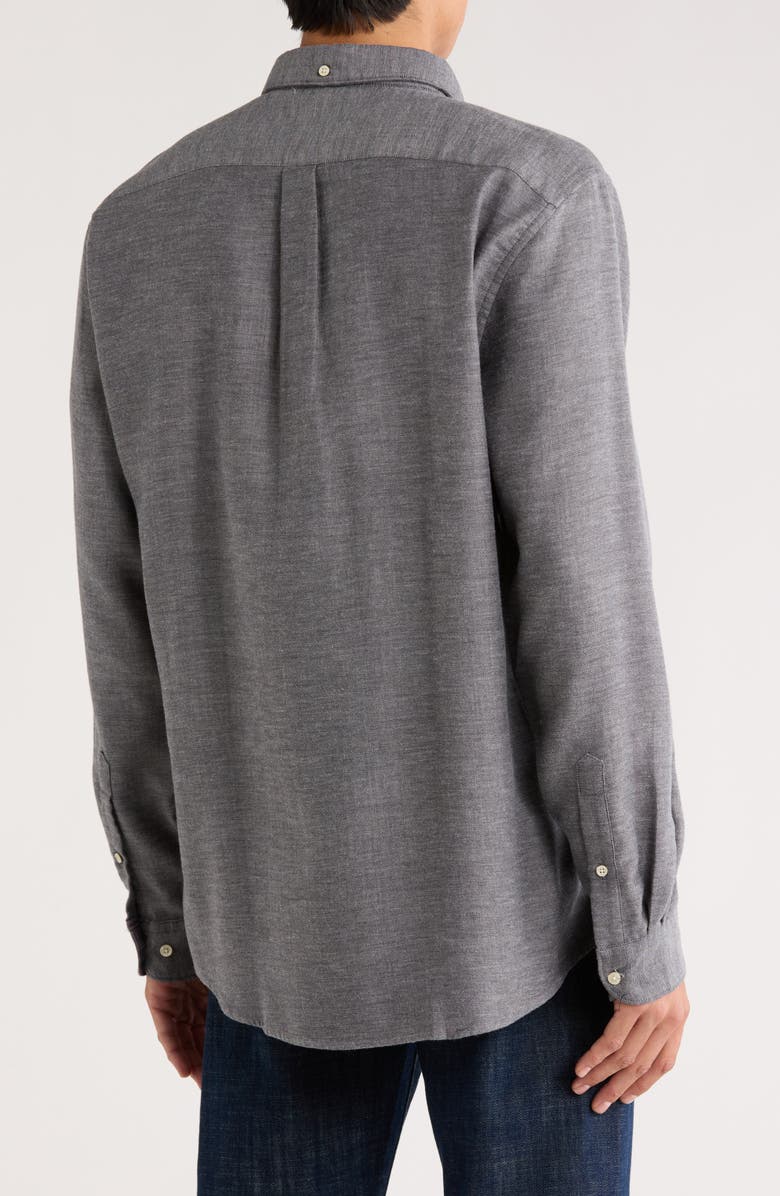 Barbour Buckley Button-Down Shirt, Alternate, color, Grey Marl