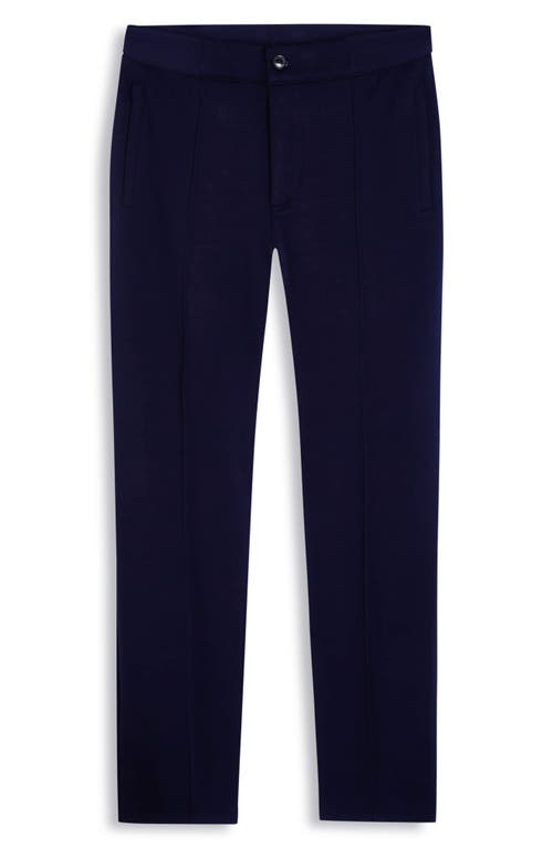 Bugatchi Men's Soft Touch Pintuck Pants In Navy