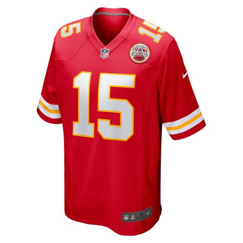 NIKE NIKE PATRICK MAHOMES RED KANSAS CITY CHIEFS GAME JERSEY