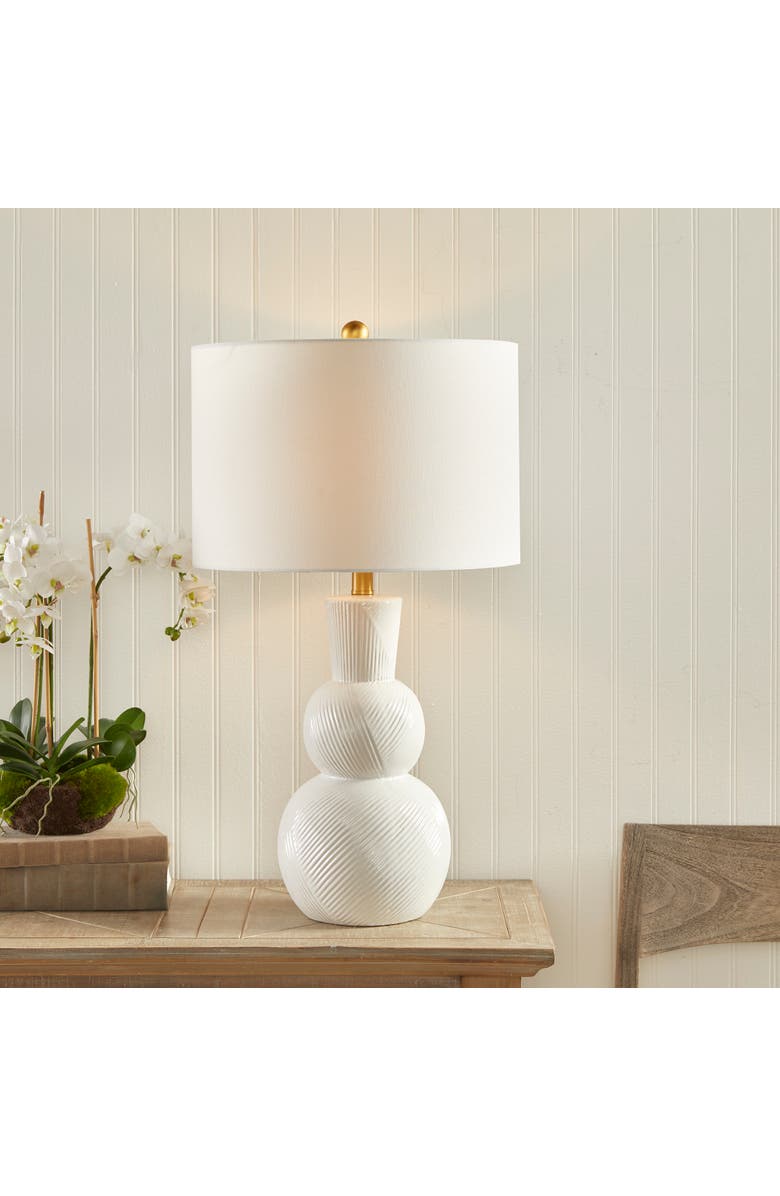 Napa Home & Garden Lina Lamp, Alternate, color, White