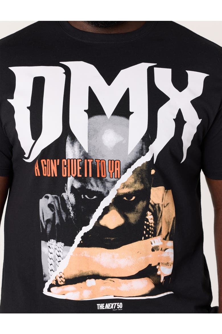 Big & Tall DMX Graphic Tee, Alternate, color, BLACK
