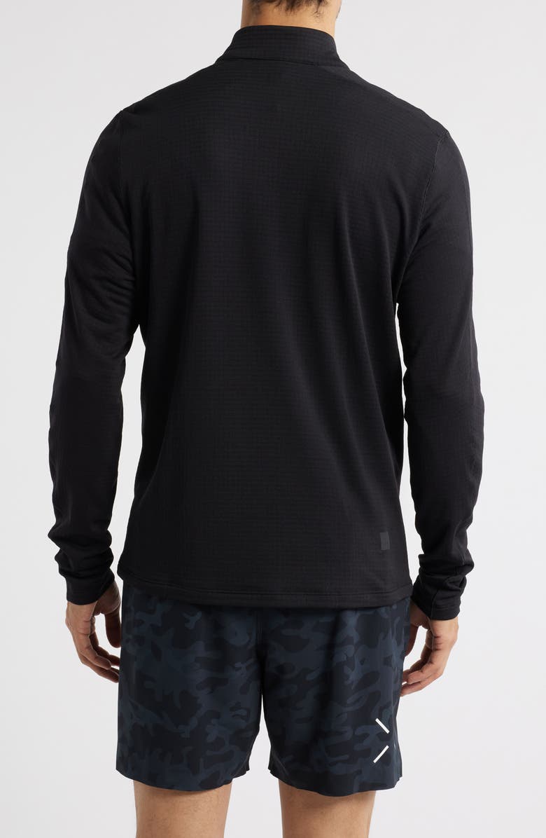TEN THOUSAND Over Zip Quarter Zip, Alternate, color, Black