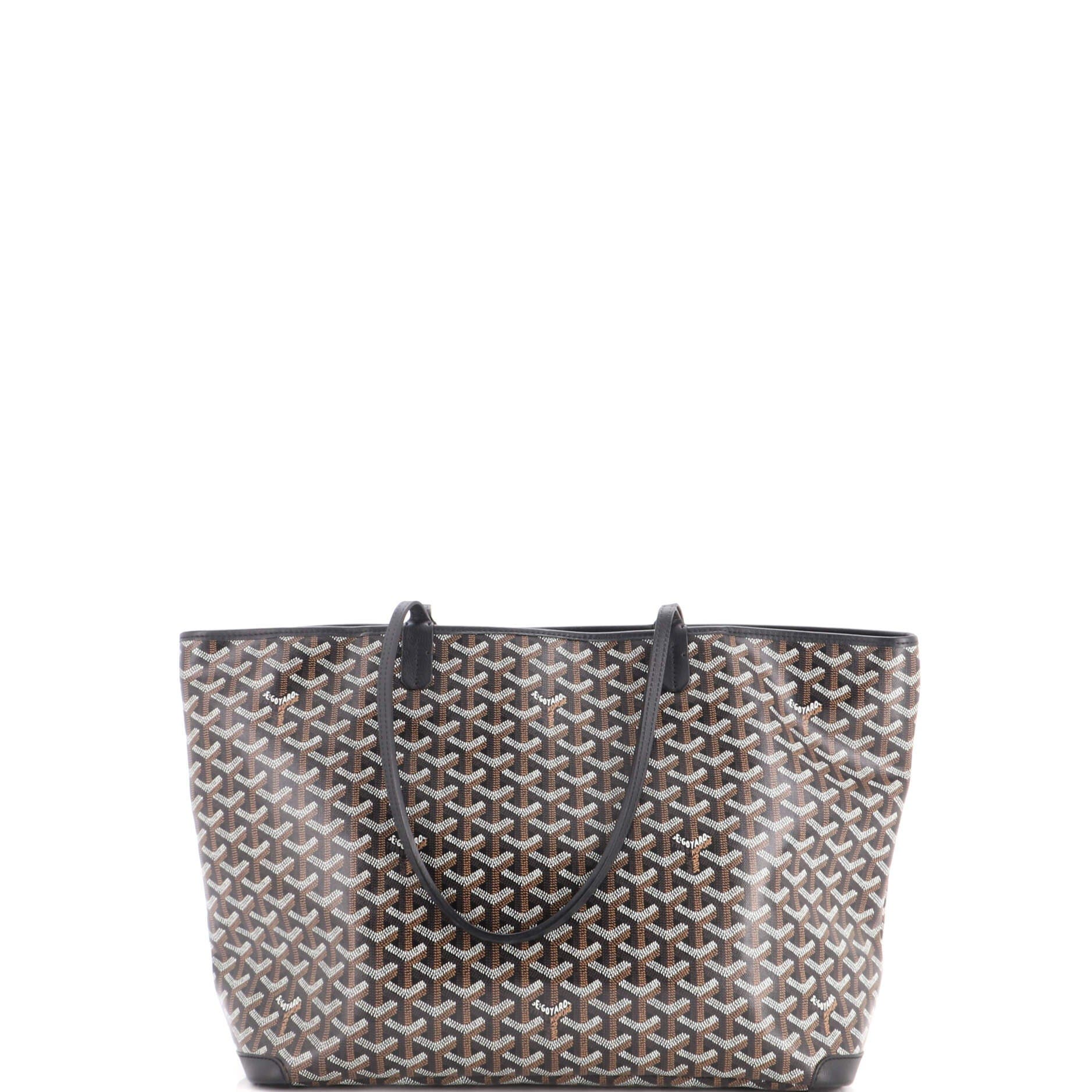 Artois Tote Coated Canvas MM, Alternate, color, Black