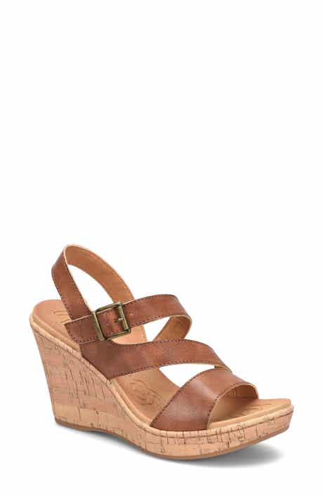 B O C BY BØRN Schirra Cork Wedge Sandal
