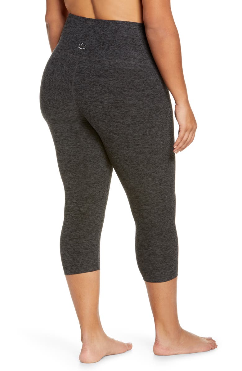 Beyond Yoga Walk & Talk Space Dye High Waist Leggings, Alternate, color, 