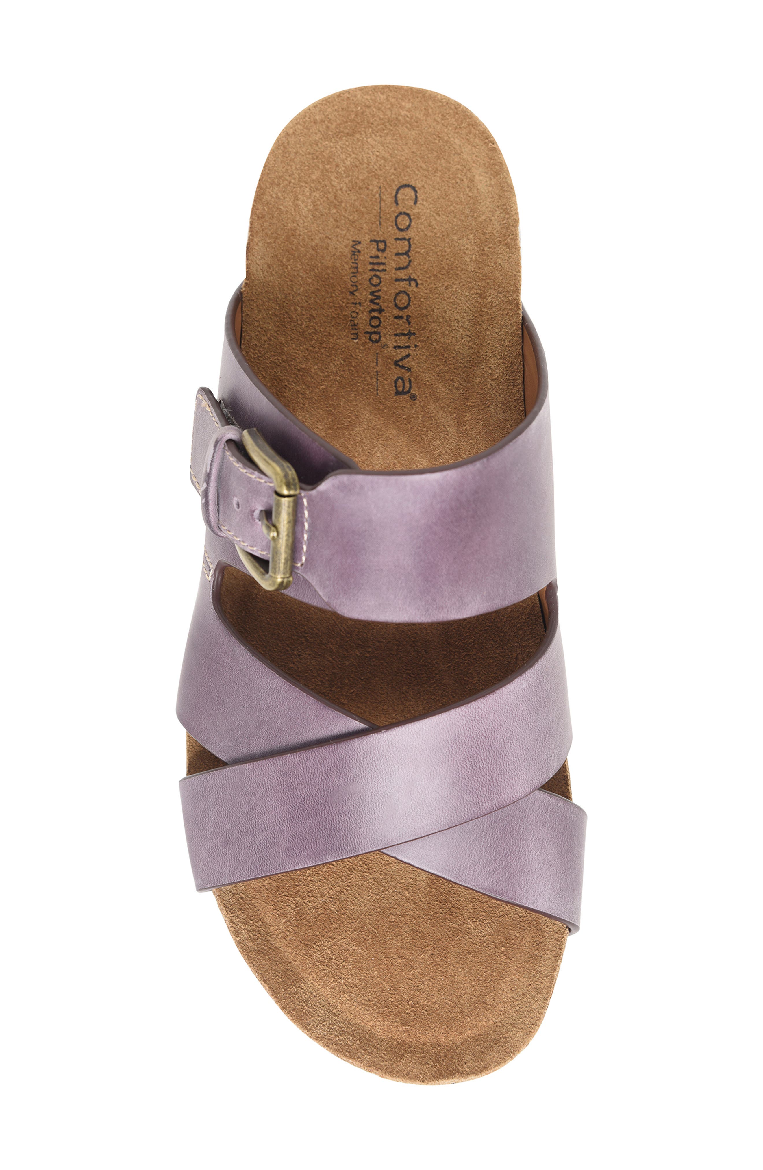 Comfortiva Gervaise Slide Sandal, Alternate, color, Lavender