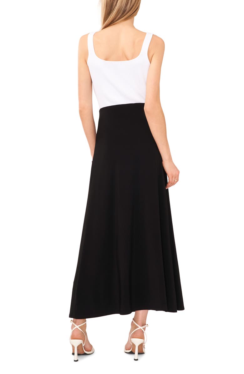 Vince Camuto A-Line Maxi Skirt, Alternate, color, Rich Black