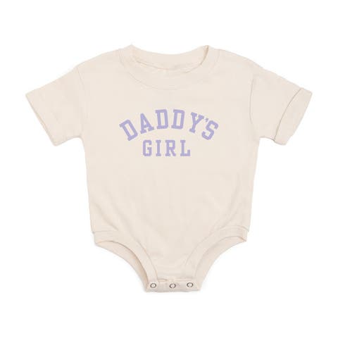 Daddy's Girl Short Sleeve Romper (Baby)
