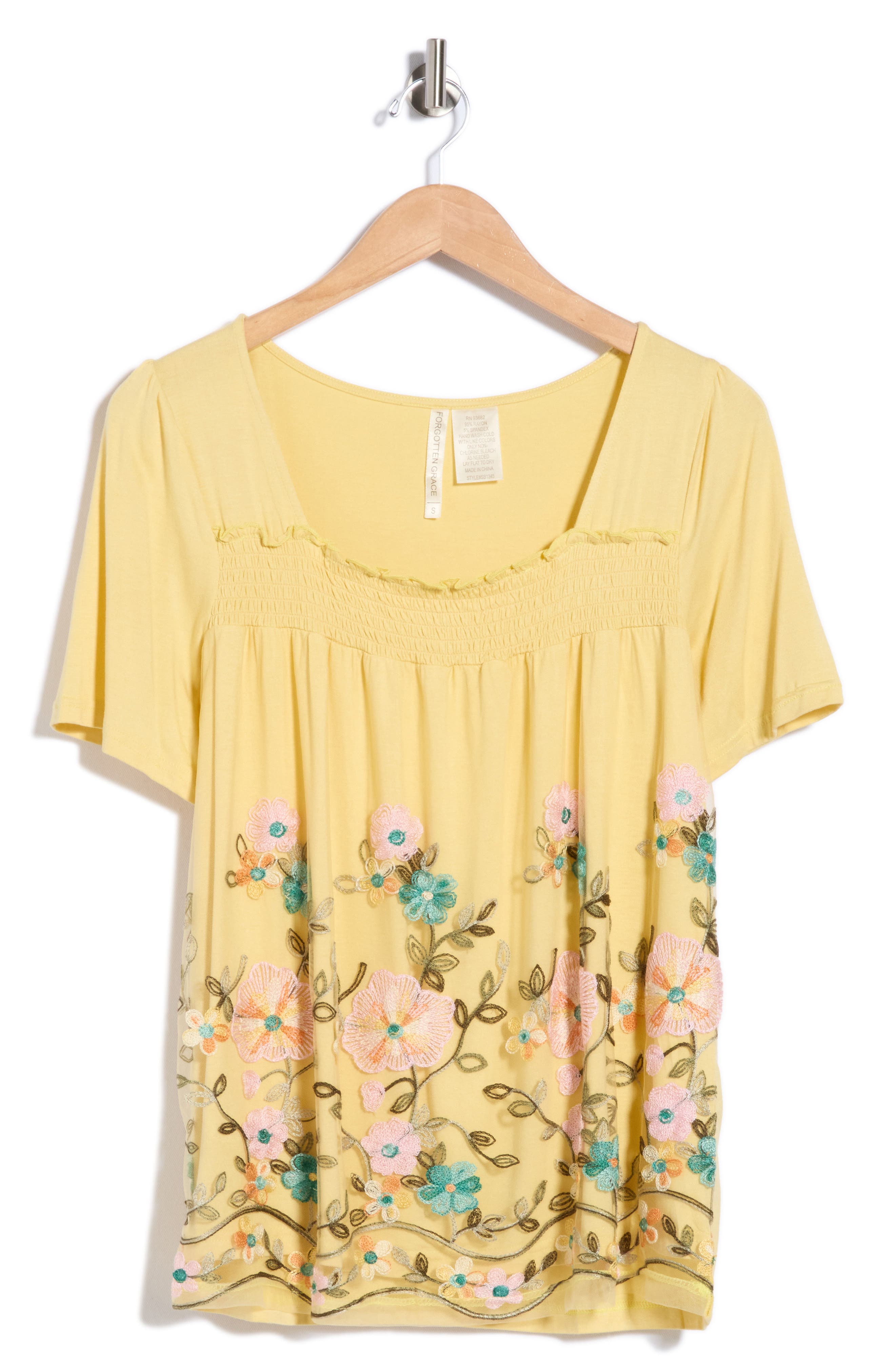 selected YELLOW
