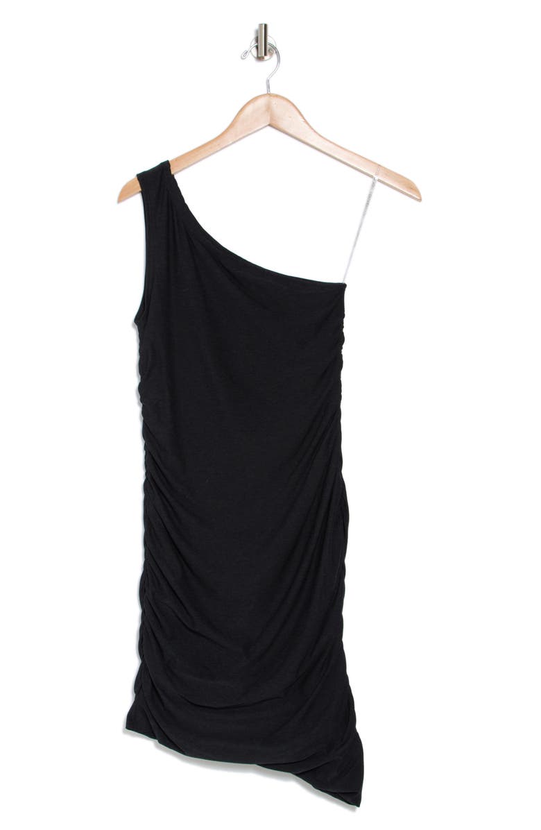 Beyond Yoga Featherweight Carried Away One-Shoulder Body-Con Minidress, Alternate, color,