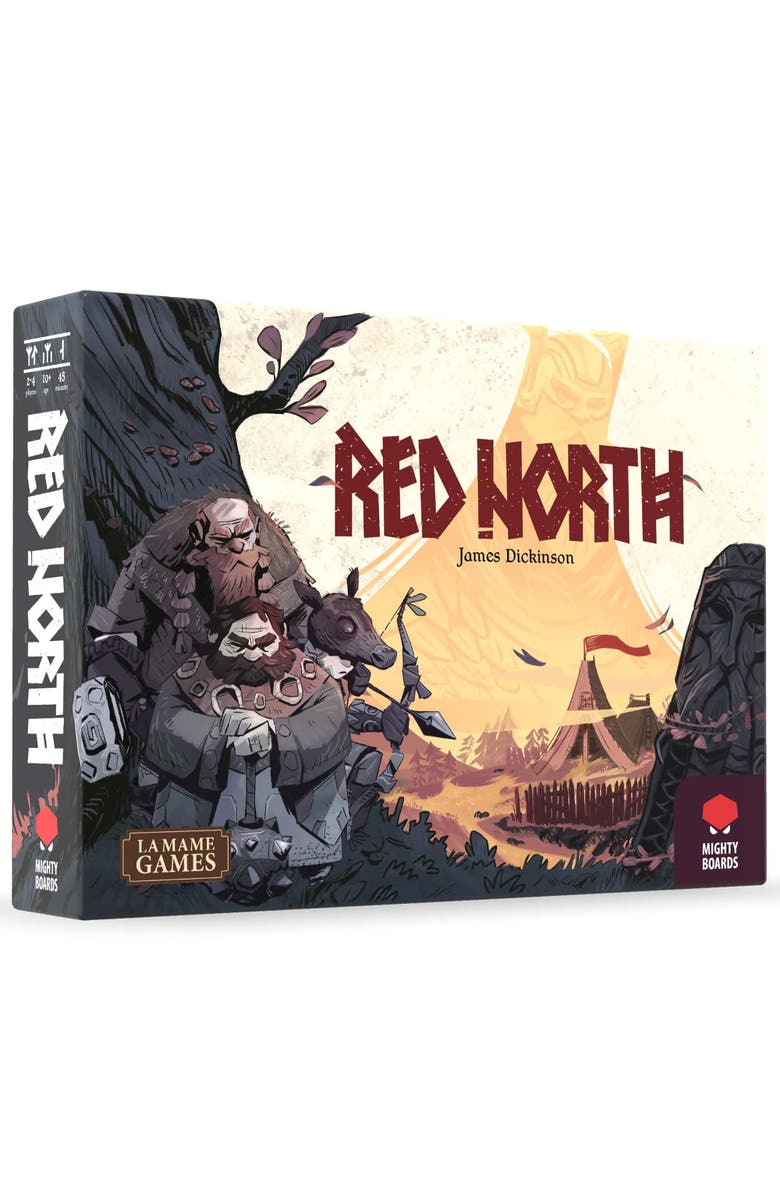 Mighty Boards Red North, Combative Board Game Of Hidden Information, 14+, Main, color, Multicolored