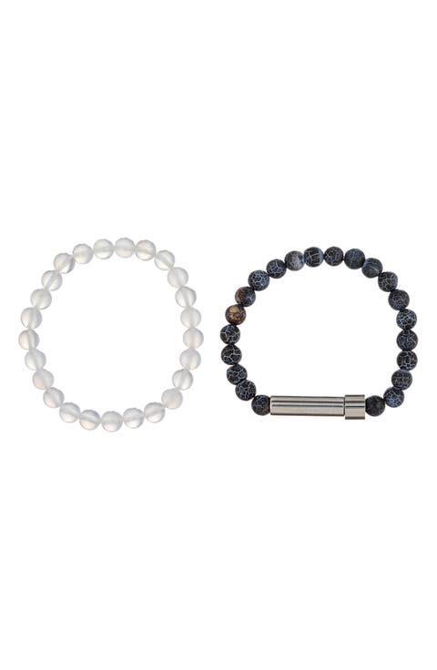 Men's Set of 2 Jean Bracelets