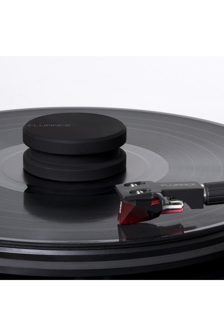 HiFi Vinyl Record Weight 760 Gram gram Steel for Vibration Damping, Alternate, color, Black