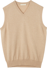 Gobi Cashmere Essential V-Neck Cashmere Vest