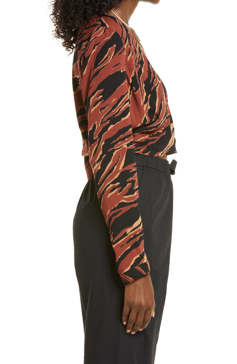 BP. Surplice V-Neck Crop Top, Alternate, color, 