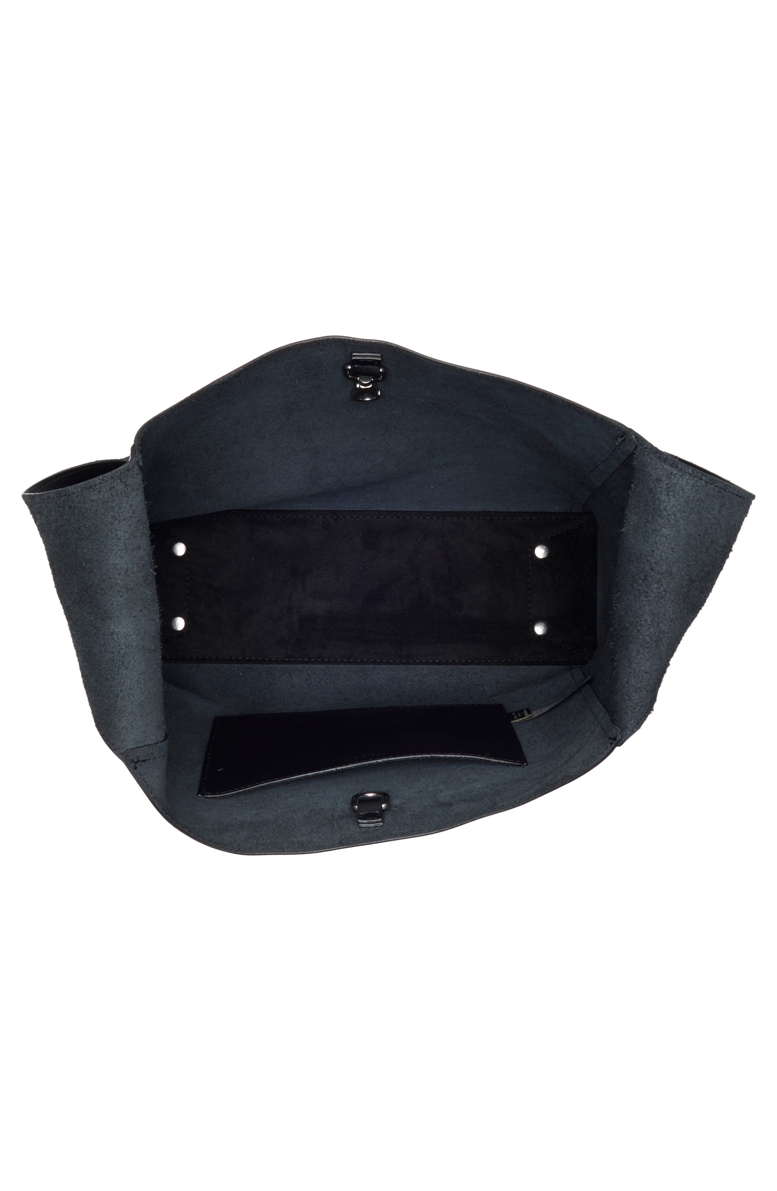 rag & bone Belize Leather Shopper Bag, Alternate, color, 