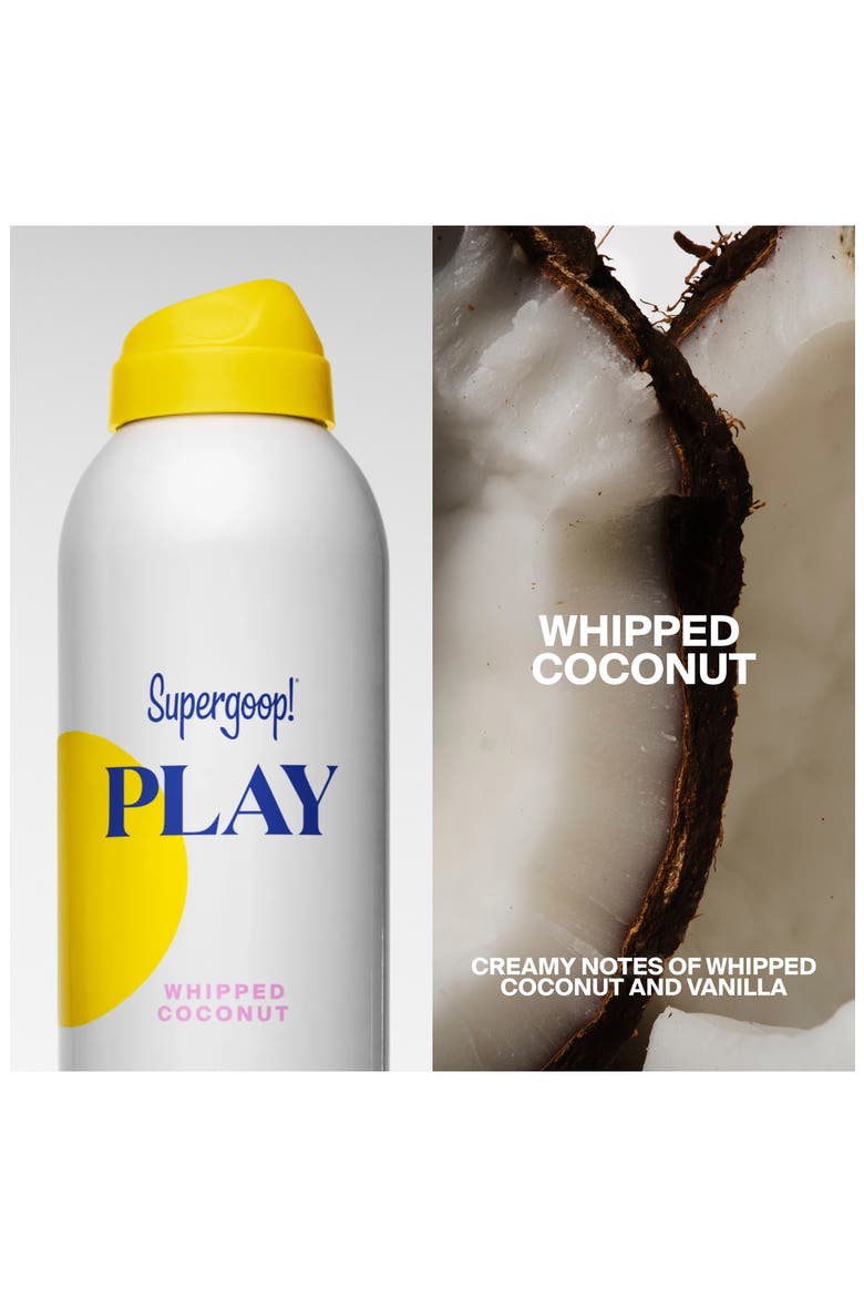 Supergoop! Play Antioxidant Body Mist SPF 50 Sunscreen, Alternate, color, WHIPPED COCONUT