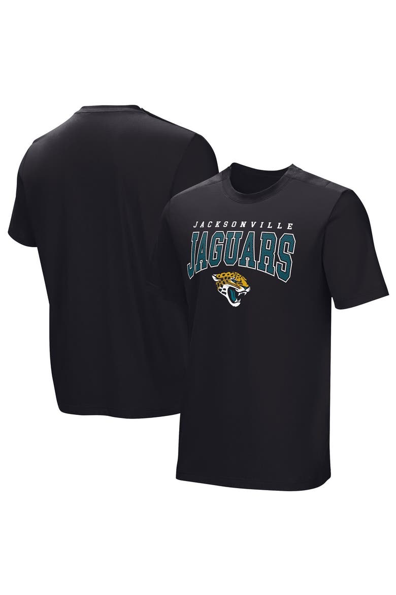 Men's  Black Jacksonville Jaguars Home Team Adaptive T-Shirt, Alternate, color, Black