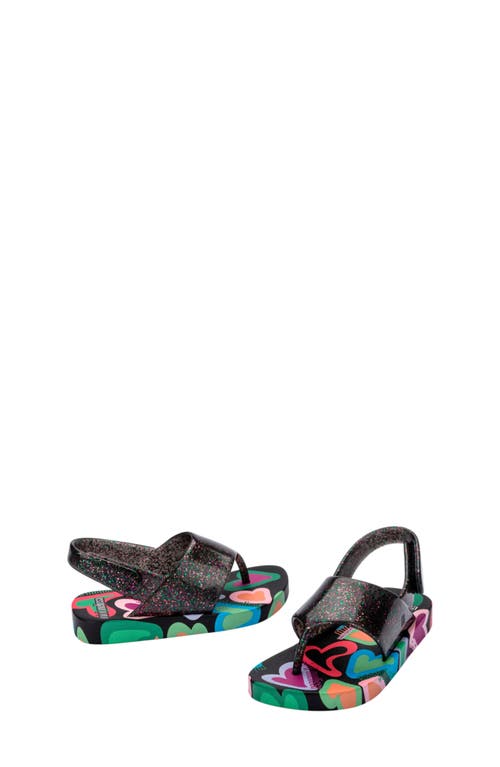 Mini Melissa Kids' Slingback Sandal In Multi