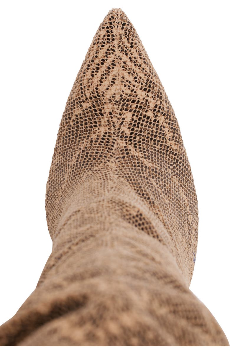 JESSICA RICH Top Tier Snakeskin Embossed Over the Knee Boot, Alternate, color,