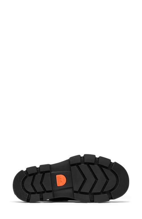 Sorel Rein Cb Sandals In Black/black