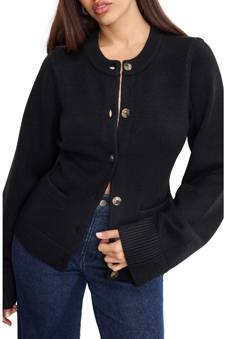 Cardigan, Alternate, color, BLACK001