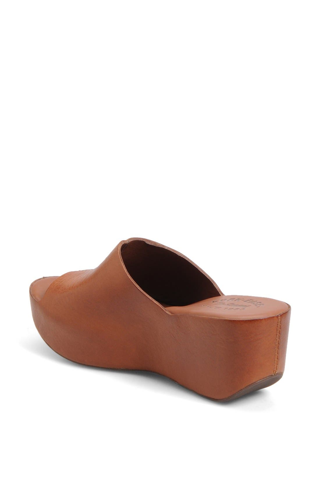 'Greer' Wedge Sandal, Alternate, color, AVANA RUST F/G