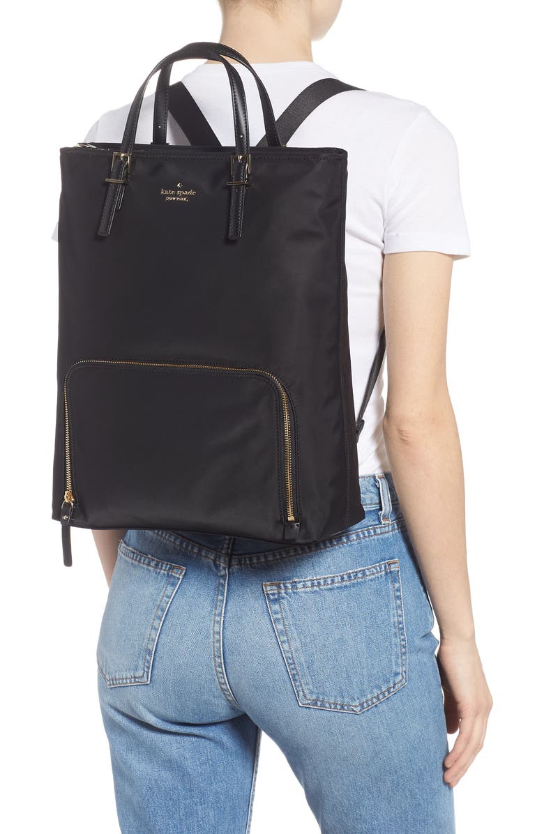 Kate Spade New York convertible nylon backpack, Alternate, color,