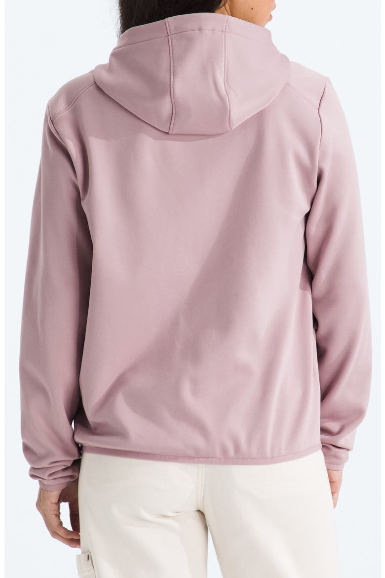 Performance Fleece Full Zip Hoodie Jacket, Alternate, color, METAL PINK