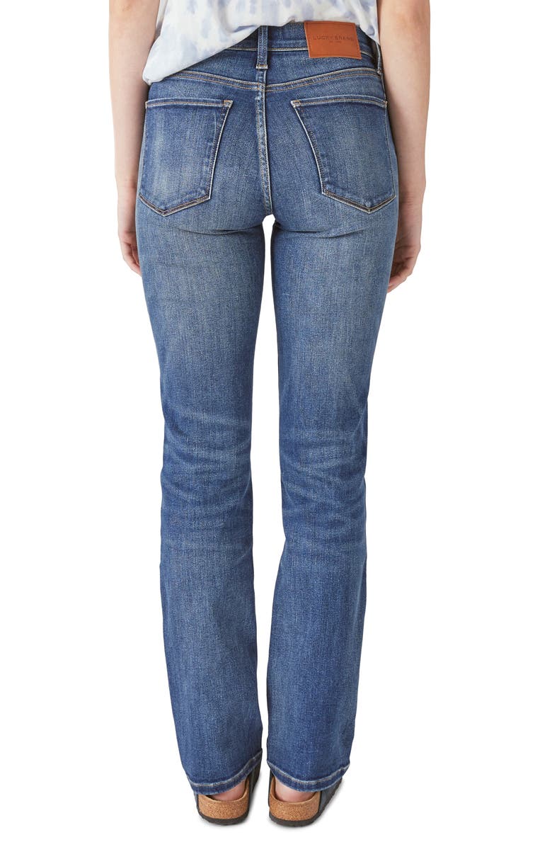 Lucky Brand Zoe High Waist Straight Leg Jeans, Alternate, color, 
