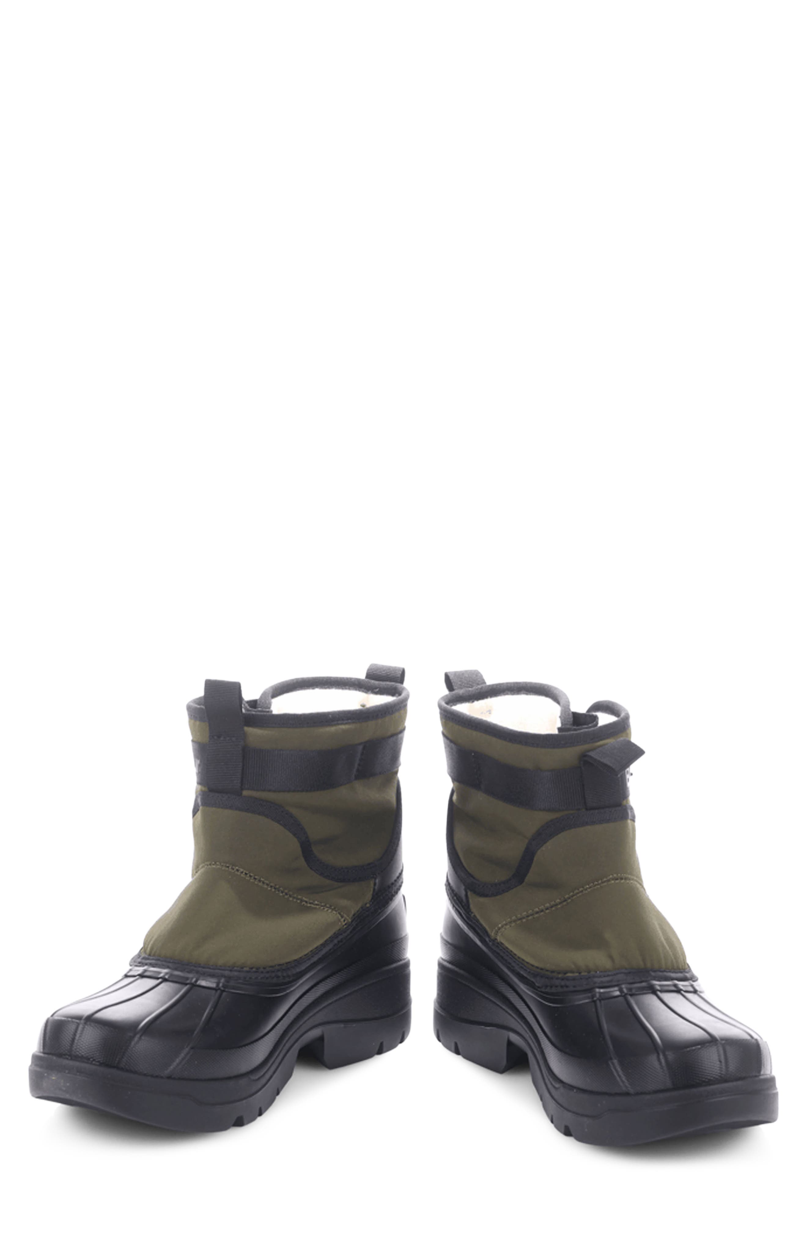 Braybourn Welly Insulated Duck Snow Boot, Alternate, color, OLIVE/ BLACK