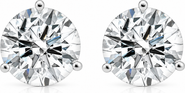 Bliss Diamond Certified 4 1/2 Ct Lab Grown Diamond Martini Screw Back Studs 14k Gold