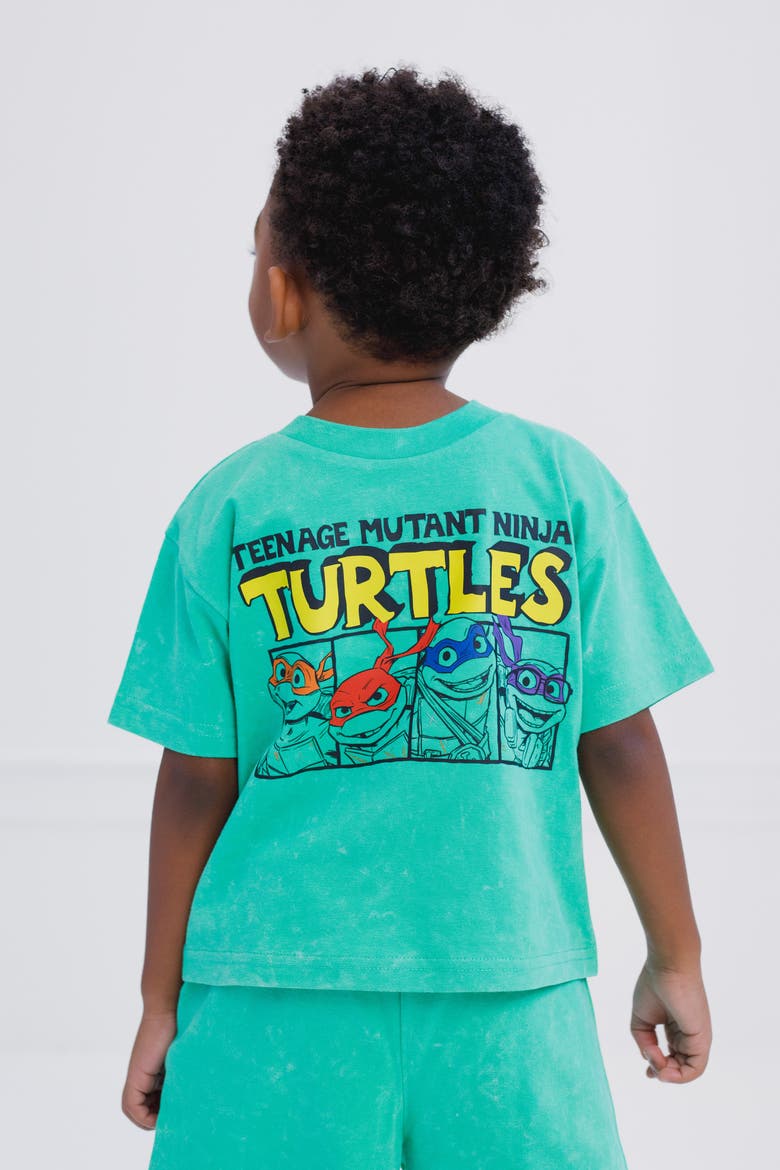 2-Piece T-Shirt and Shorts Set, Alternate, color, Gumdrop Green