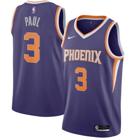 Men's Nike Chris Paul Purple Phoenix Suns 2020/21 Swingman Jersey - Icon Edition