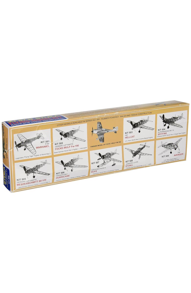 Guillow's Junkers Ju 87B Stuka Model Kit Small, Alternate, color, Multicolored