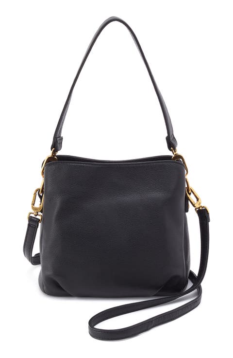 Starr Convertible Leather Shoulder Bag