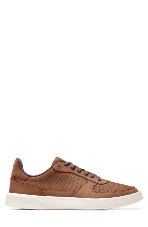 Cole Haan Grand Crosscourt Daily Court Sneaker In Brown
