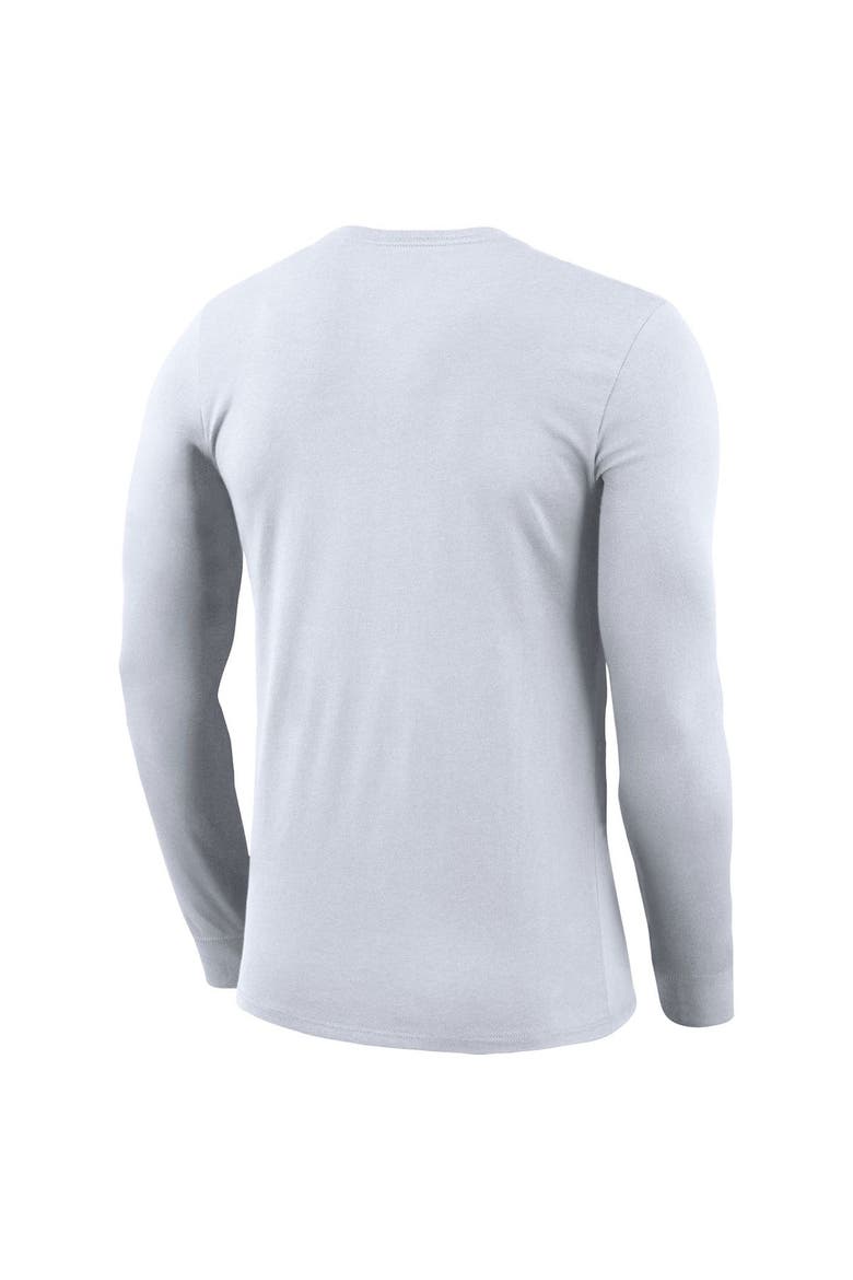 White Washington State Cougars 2023 On Court Bench Long Sleeve T-Shirt, Alternate, color, White