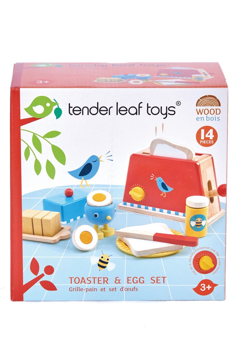 Tender Leaf Toys Toaster & Egg Playset, Alternate, color,