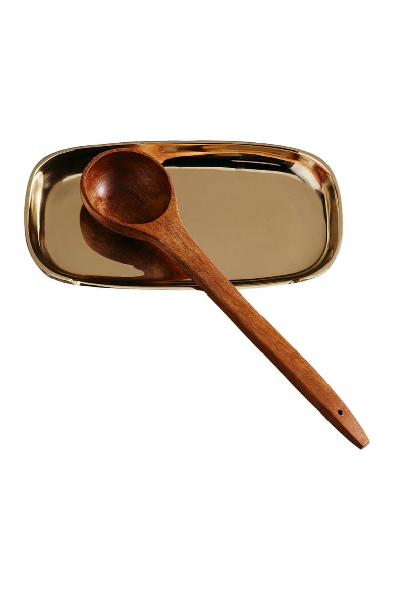Aurum Spoon Rest, Alternate, color, Natural