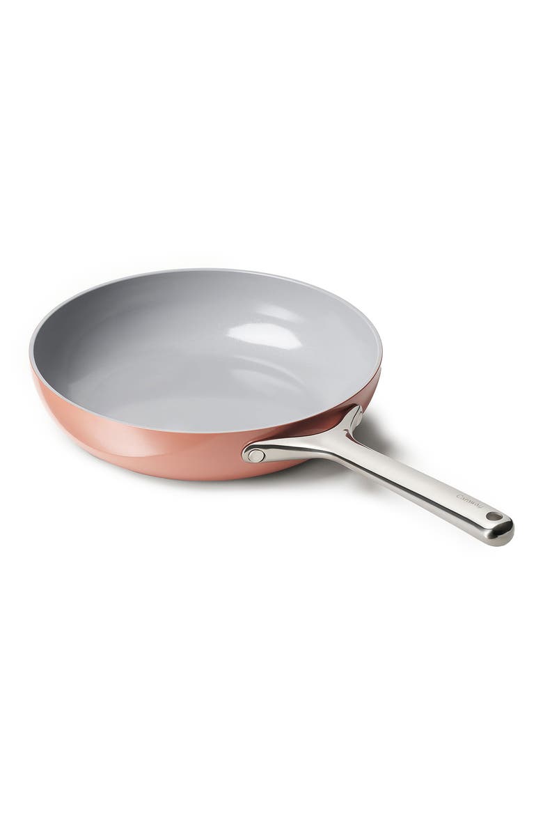 Nonstick Ceramic 10.5-Inch Fry Pan, Main, color, PERRACOTTA