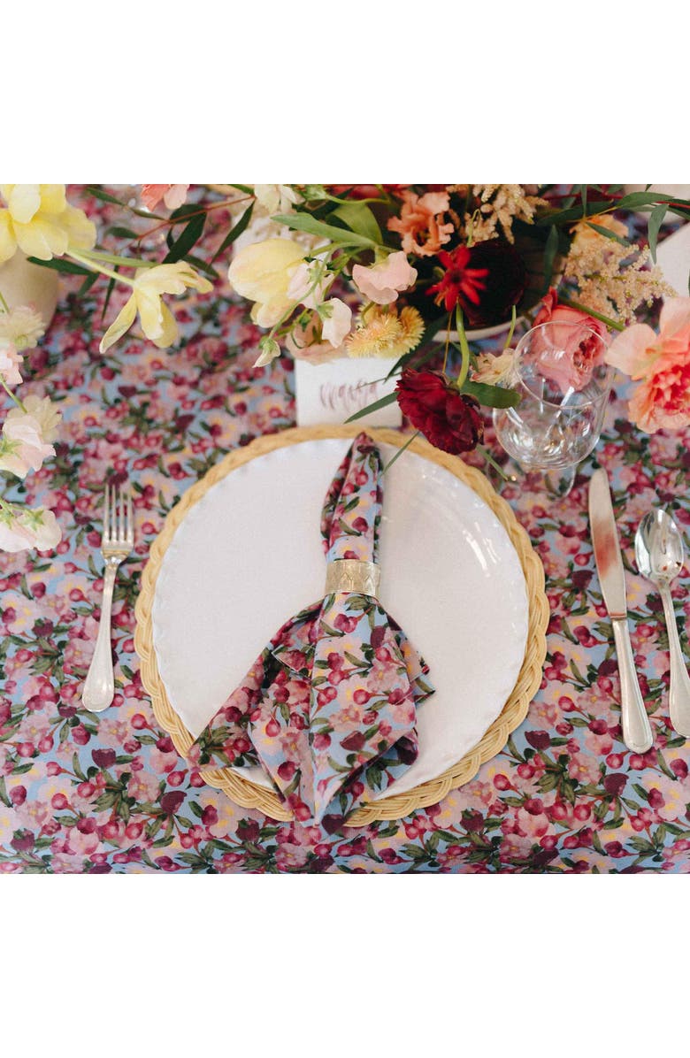 Sophie Williamson Design Napkins Romance - Set of 6, Alternate, color, Blue