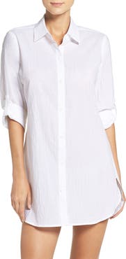 Tommy Bahama Boyfriend Shirt Cover-Up