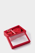 Osprey London The Tilly Leather Heart Gift Set