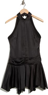 Motel Hydri Sleeveless Satin Minidress